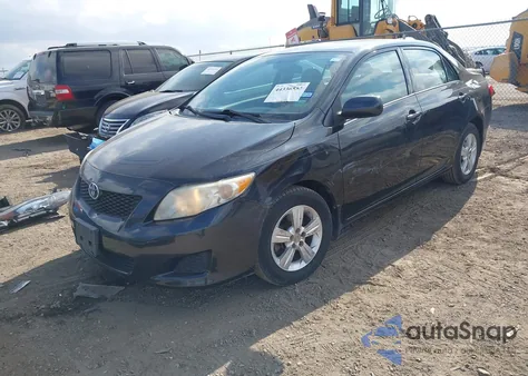 2010 Toyota Corolla Le z USA, uszkodzony, nr VIN 1NXBU4EE9AZ352959